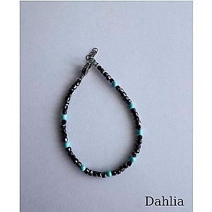 BRACCIALE EMATITE CUBI CON PASTA DI TURCHESE