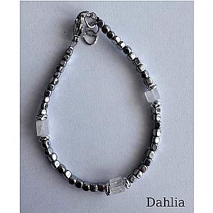 BRACCIALE EMATITE CHIARA CUBI CON PIETRE NATURALI