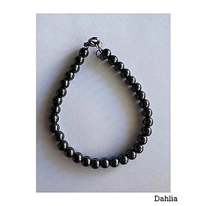 BRACCIALE CON SFERE IN EMATITE 