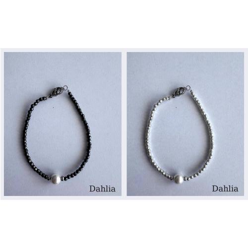 BRACCIALE EMATITE CON MADREPERLA 