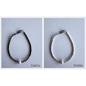 BRACCIALE EMATITE CON MADREPERLA 