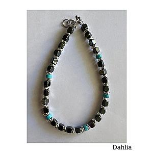 BRACCIALE CUBO GRANDE CON PIETRE NATURALI