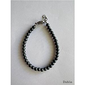 BRACCIALE EMATITE OPACA SFERE