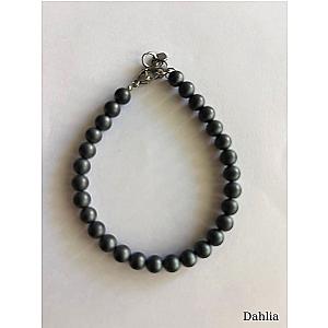 BRACCIALE EMATITE OPACA SFERE
