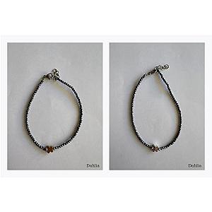 BRACCIALE EMATITE SOTTILE CON FARFALLA